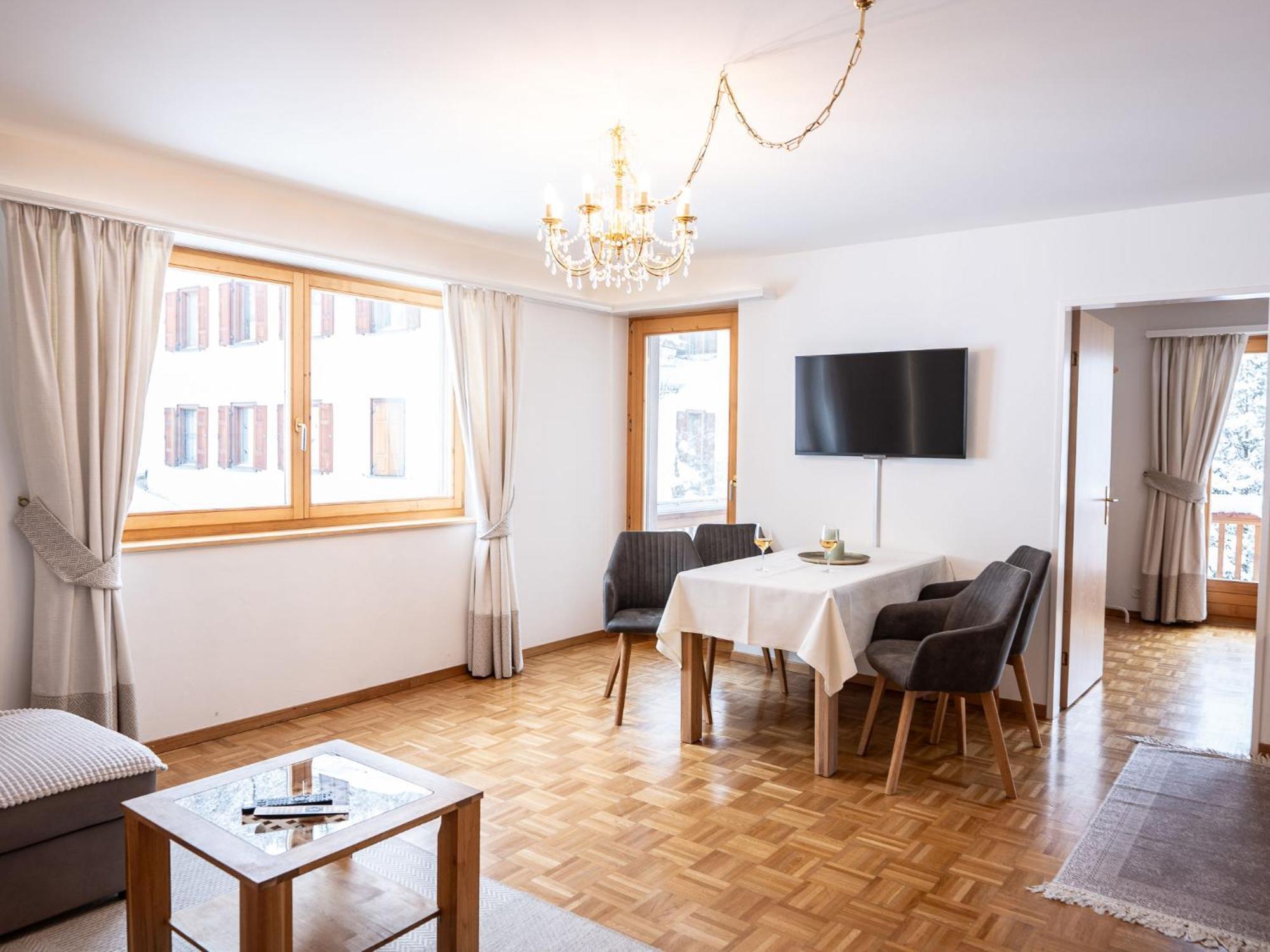 Apartment Chesa Sur Ova 30 St. Moritz Bagian luar foto